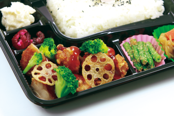 黒酢あんかけ唐揚げ弁当