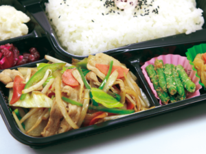 野菜炒め弁当