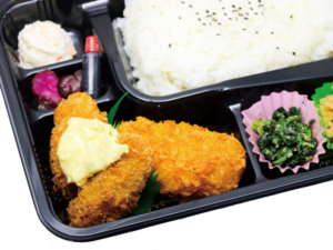 カキフライ＆かにクリームコロッケ弁当