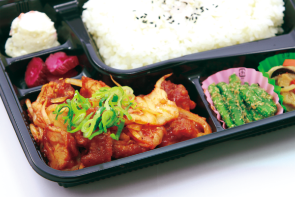 キムチ唐揚げ弁当