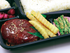 旨辛ラー醤ハンバーグ弁当