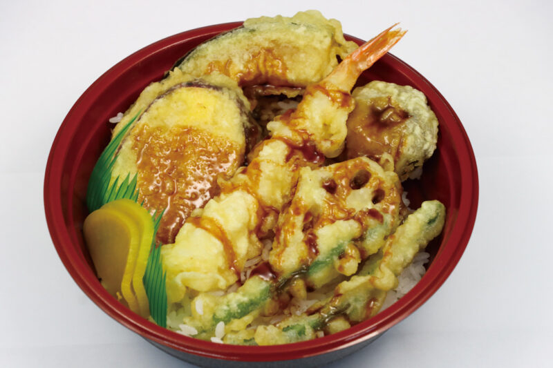 秋限定 秋野菜天丼 ごはん屋 イベント パーティーにお弁当の宅配 ケータリング