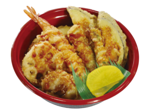 夏野菜天丼